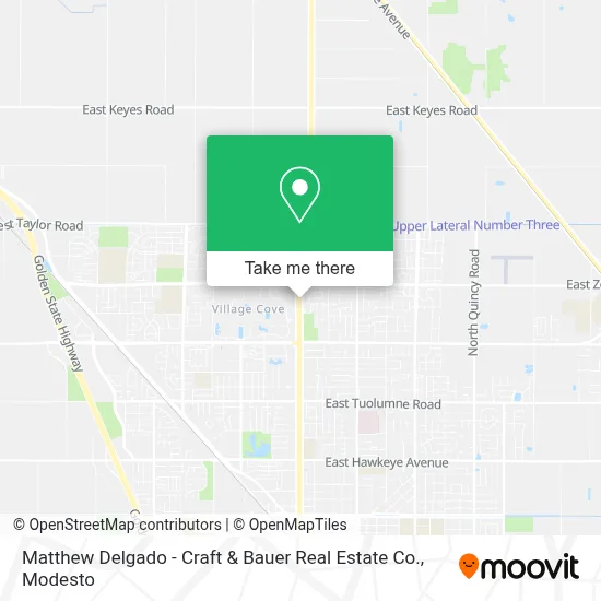 Matthew Delgado - Craft & Bauer Real Estate Co. map