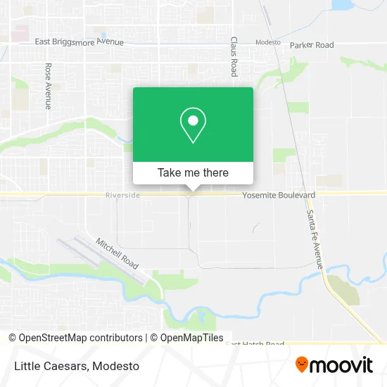 Little Caesars map
