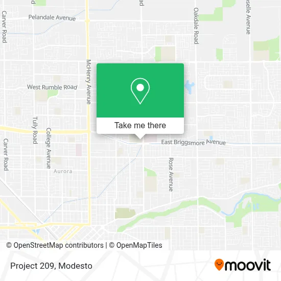 Project 209 map