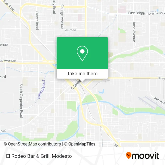 El Rodeo Bar & Grill map