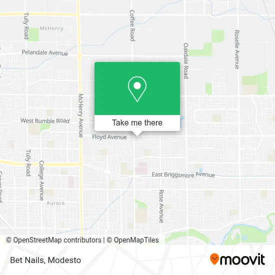 Bet Nails map