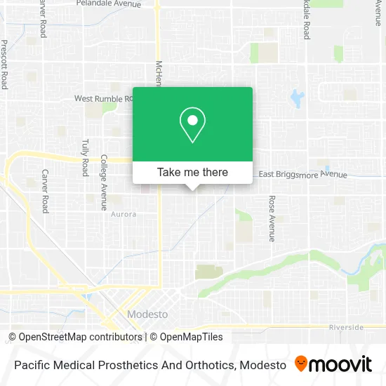 Pacific Medical Prosthetics And Orthotics map