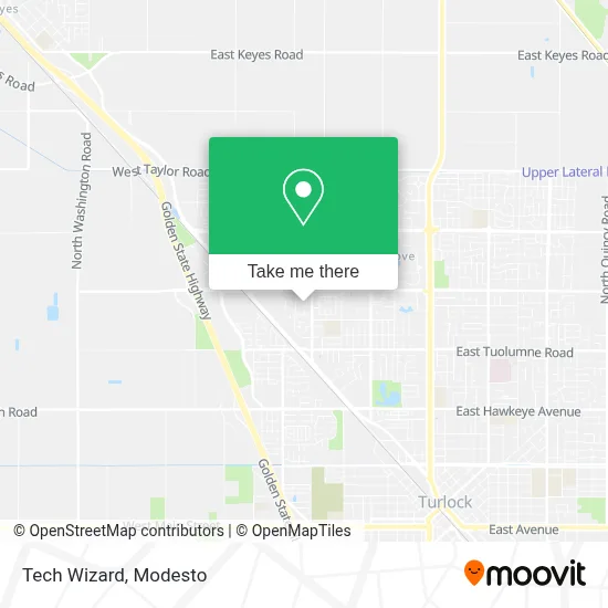 Tech Wizard map