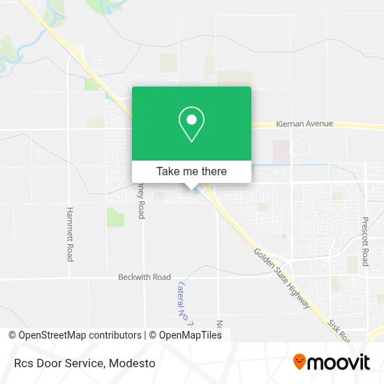 Rcs Door Service map
