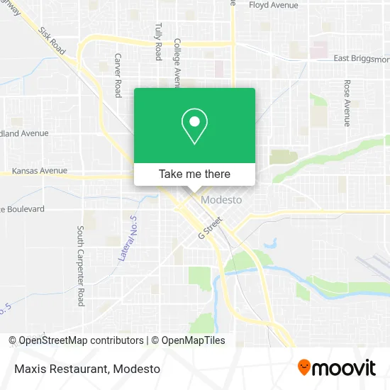 Maxis Restaurant map