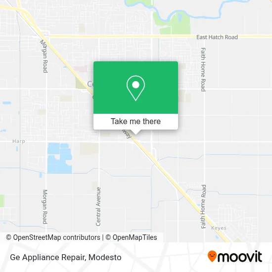 Ge Appliance Repair map