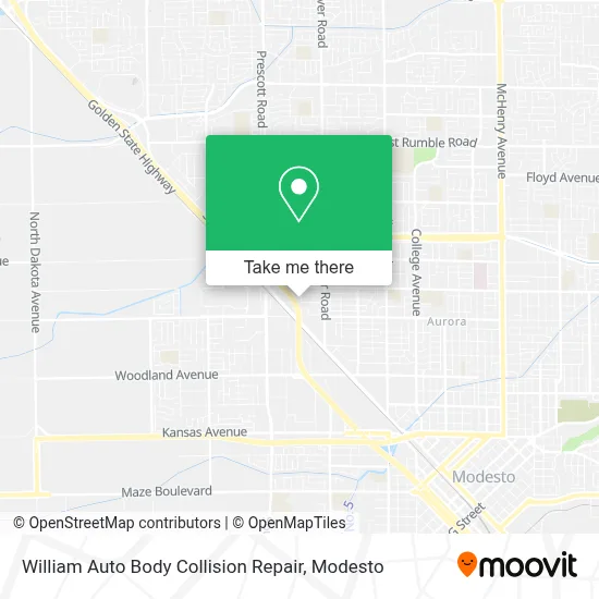 William Auto Body Collision Repair map