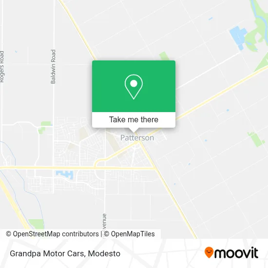 Grandpa Motor Cars map