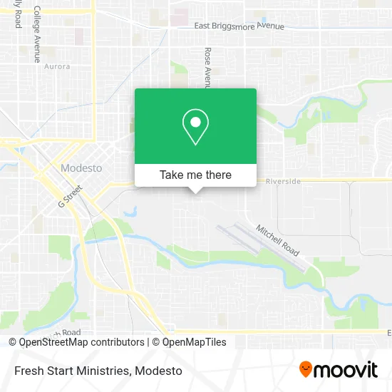 Fresh Start Ministries map