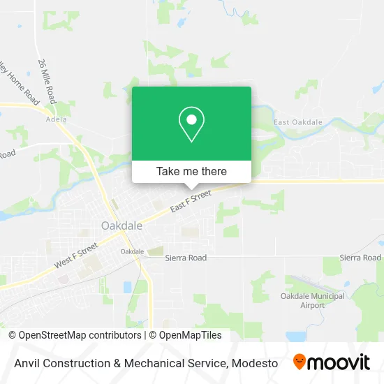 Anvil Construction & Mechanical Service map