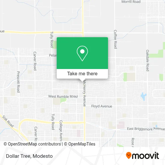 Dollar Tree map