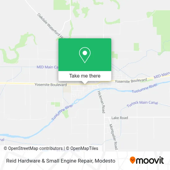 Reid Hardware & Small Engine Repair map