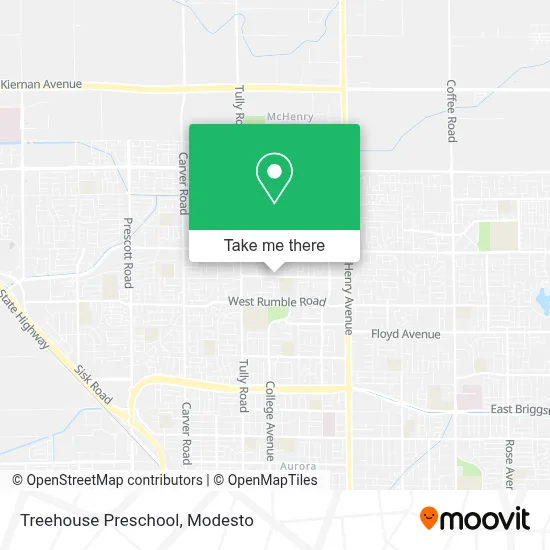 Treehouse Preschool map