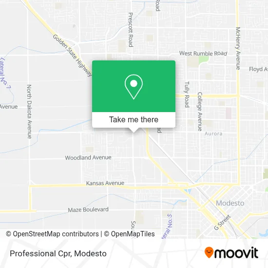 Professional Cpr map