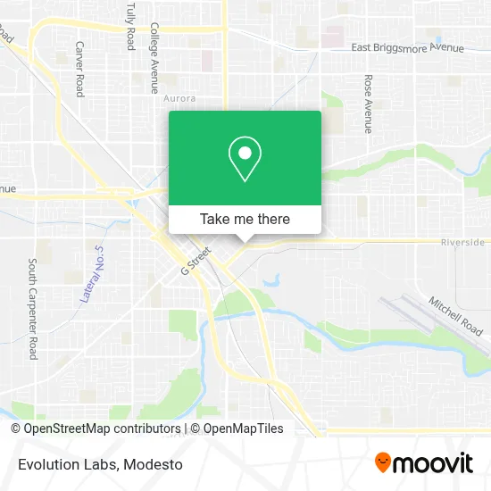 Evolution Labs map