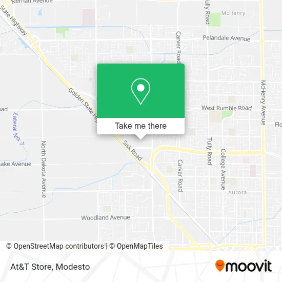 At&T Store map