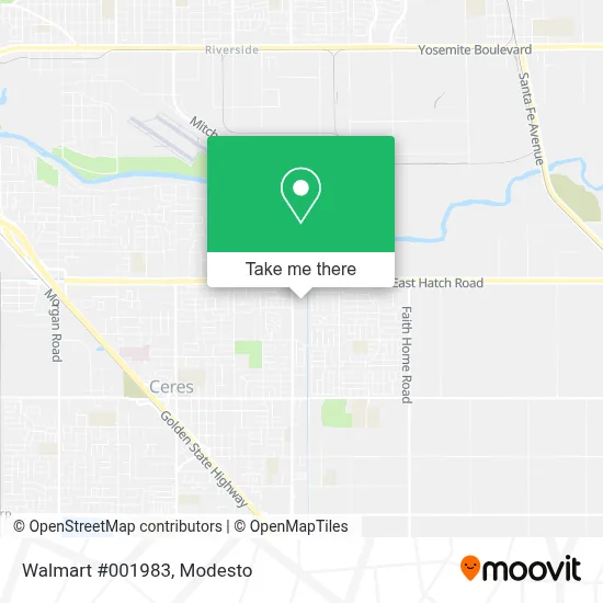 Walmart #001983 map