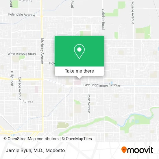 Jamie Byun, M.D. map