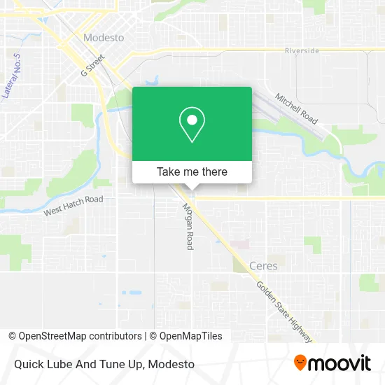 Quick Lube And Tune Up map