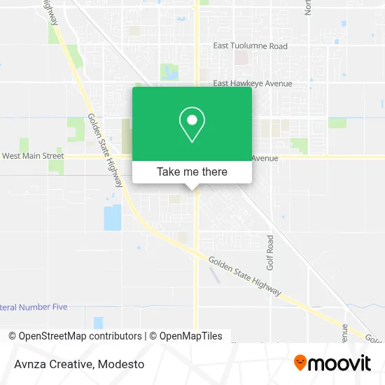 Avnza Creative map