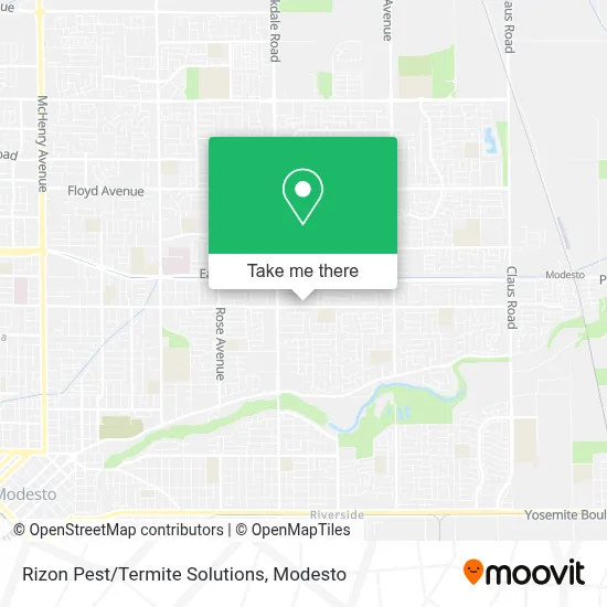 Rizon Pest/Termite Solutions map