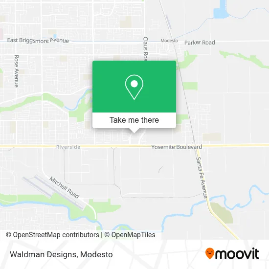 Waldman Designs map
