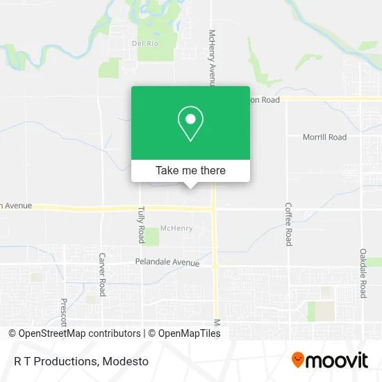 R T Productions map