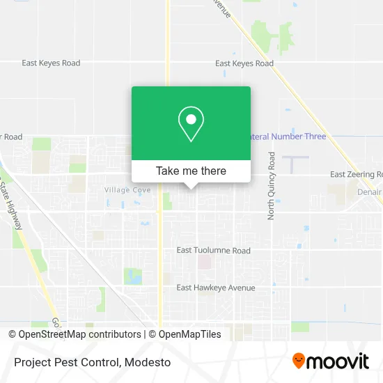 Project Pest Control map