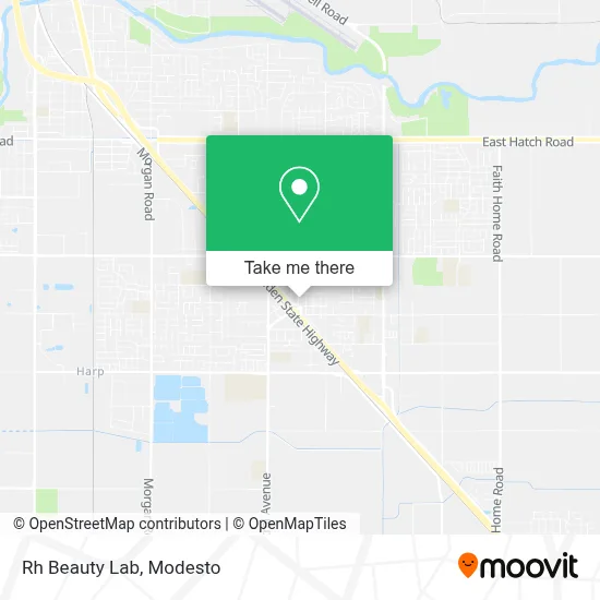 Rh Beauty Lab map