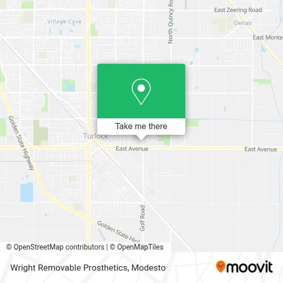 Wright Removable Prosthetics map
