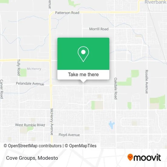 Cove Groups map