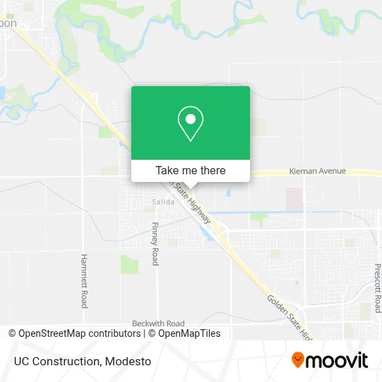 UC Construction map