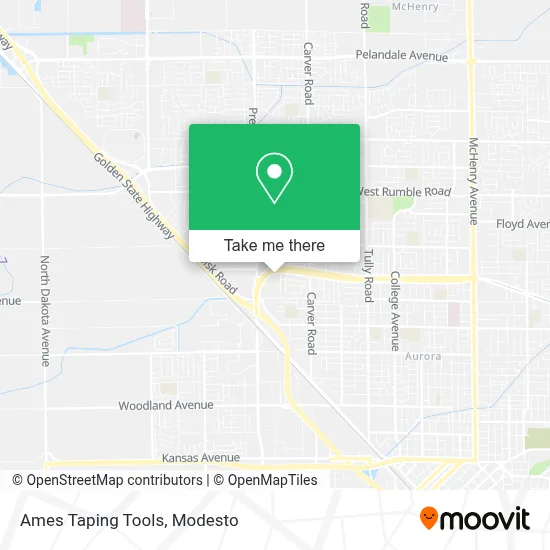 Ames Taping Tools map