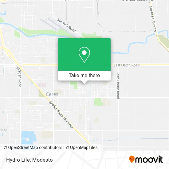 Hydro Life map