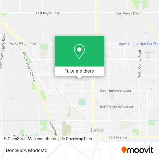 Donekick map