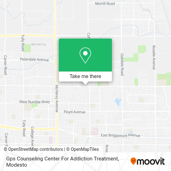 Gps Counseling Center For Addiction Treatment map