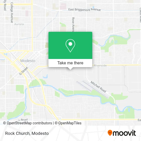 Rock Church map