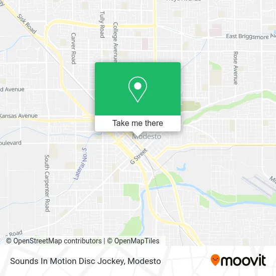 Sounds In Motion Disc Jockey map