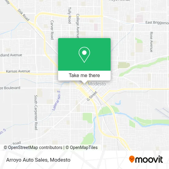 Arroyo Auto Sales map
