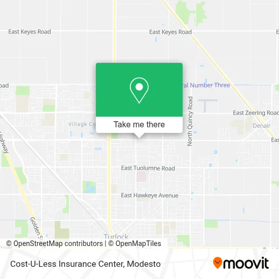 Cost-U-Less Insurance Center map