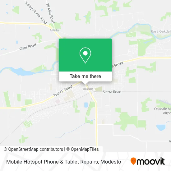 Mobile Hotspot Phone & Tablet Repairs map