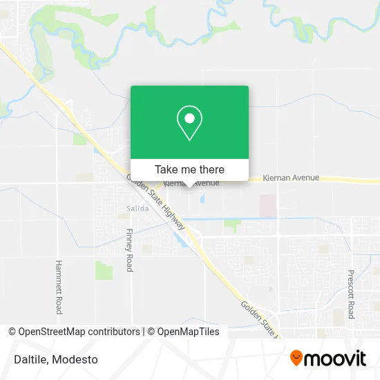 Daltile map