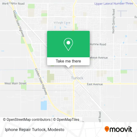 Iphone Repair Turlock map
