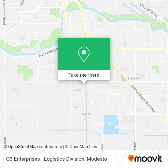 G3 Enterprises - Logistics Division map