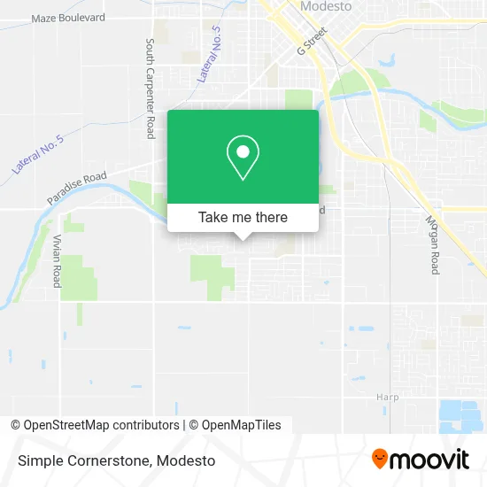 Simple Cornerstone map