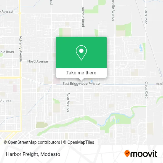 Harbor Freight map