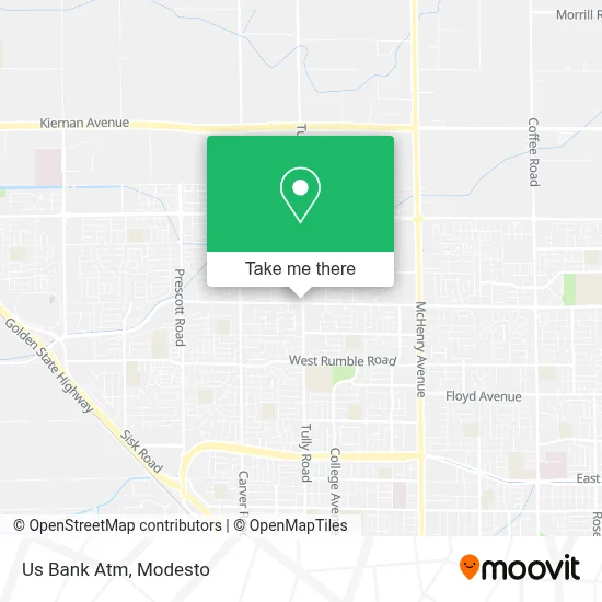 Us Bank Atm map