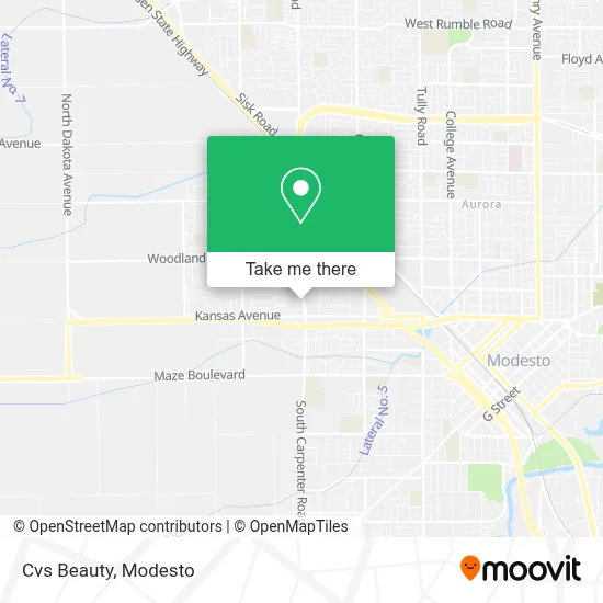 Cvs Beauty map