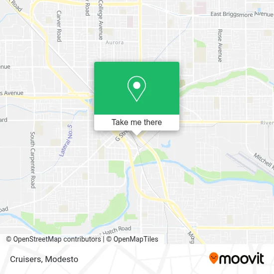 Cruisers map
