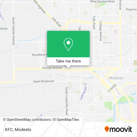 Kfc map